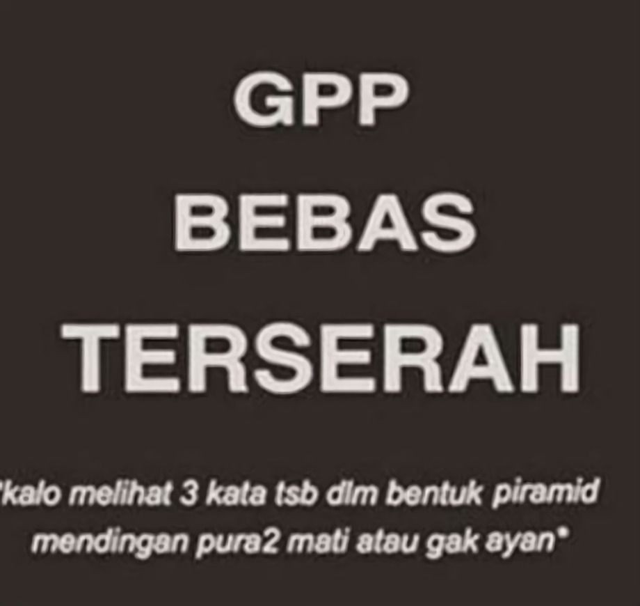 Jawaban GPP saat wanita ngambek bikin garuk kepala